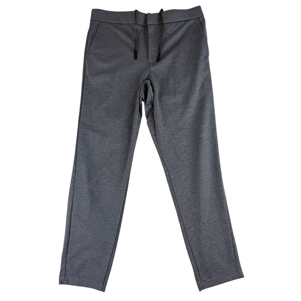 Bonobos Friday Pants Mens Large Grey Drawstring Knit BPT10761N-GYW97 34x30
